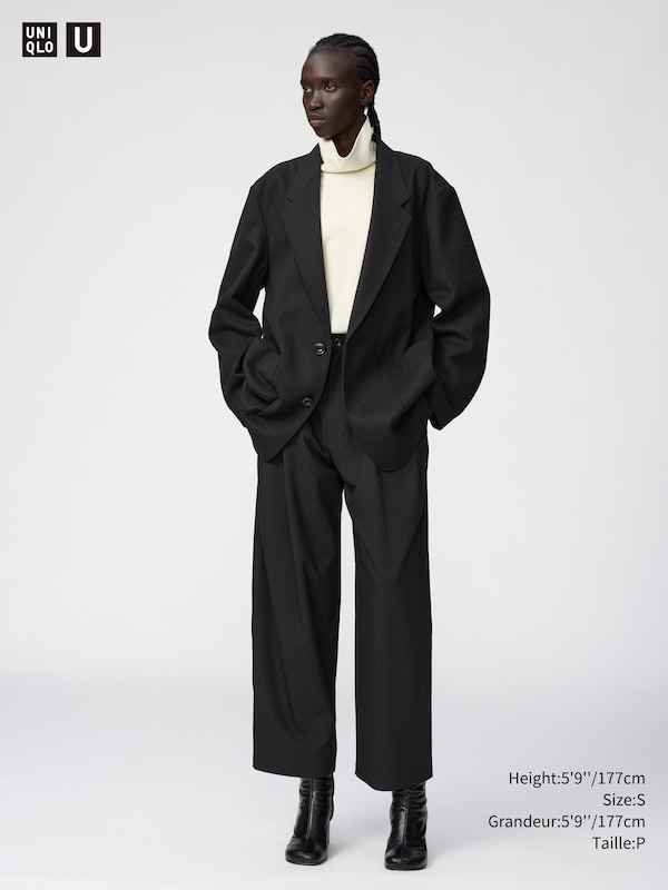 VESTE EN JERSEY COL TAILLEUR