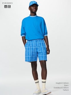 Pleated Shorts | 6" Check