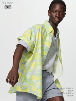 Oxford Oversized Shirt Short Sleeve