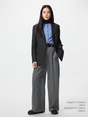 Brushed Jersey Wide Pants