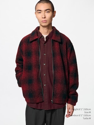 Pile Lined Fleece Blouson