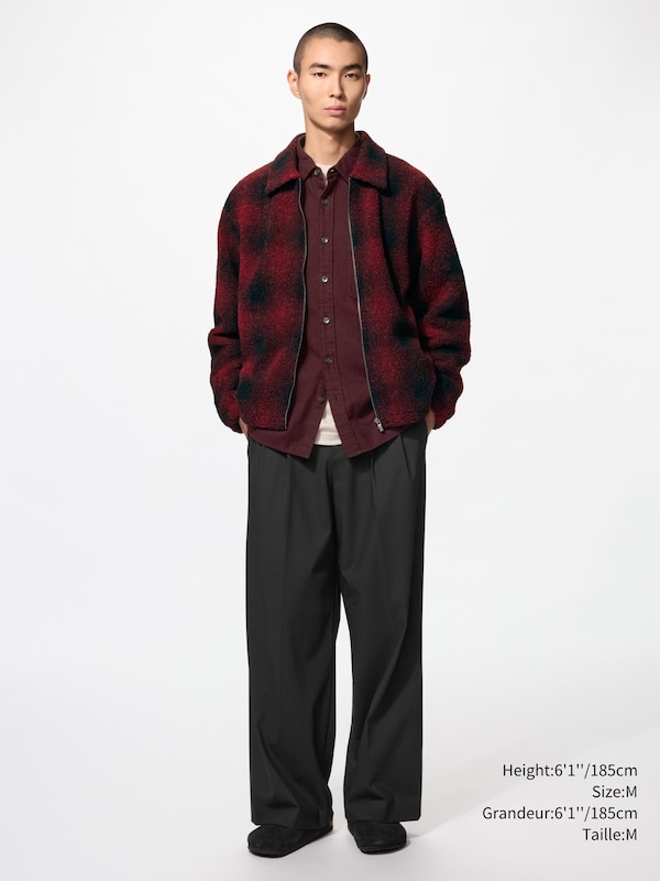 Pile Lined Fleece Blouson