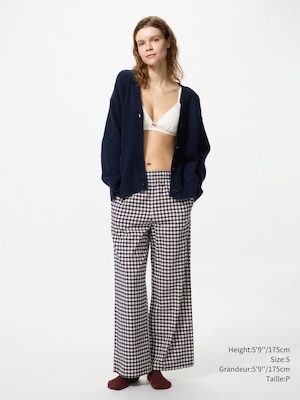 Flannel Easy Pants | Gingham
