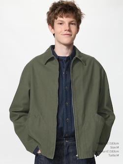 Zip Up Blouson