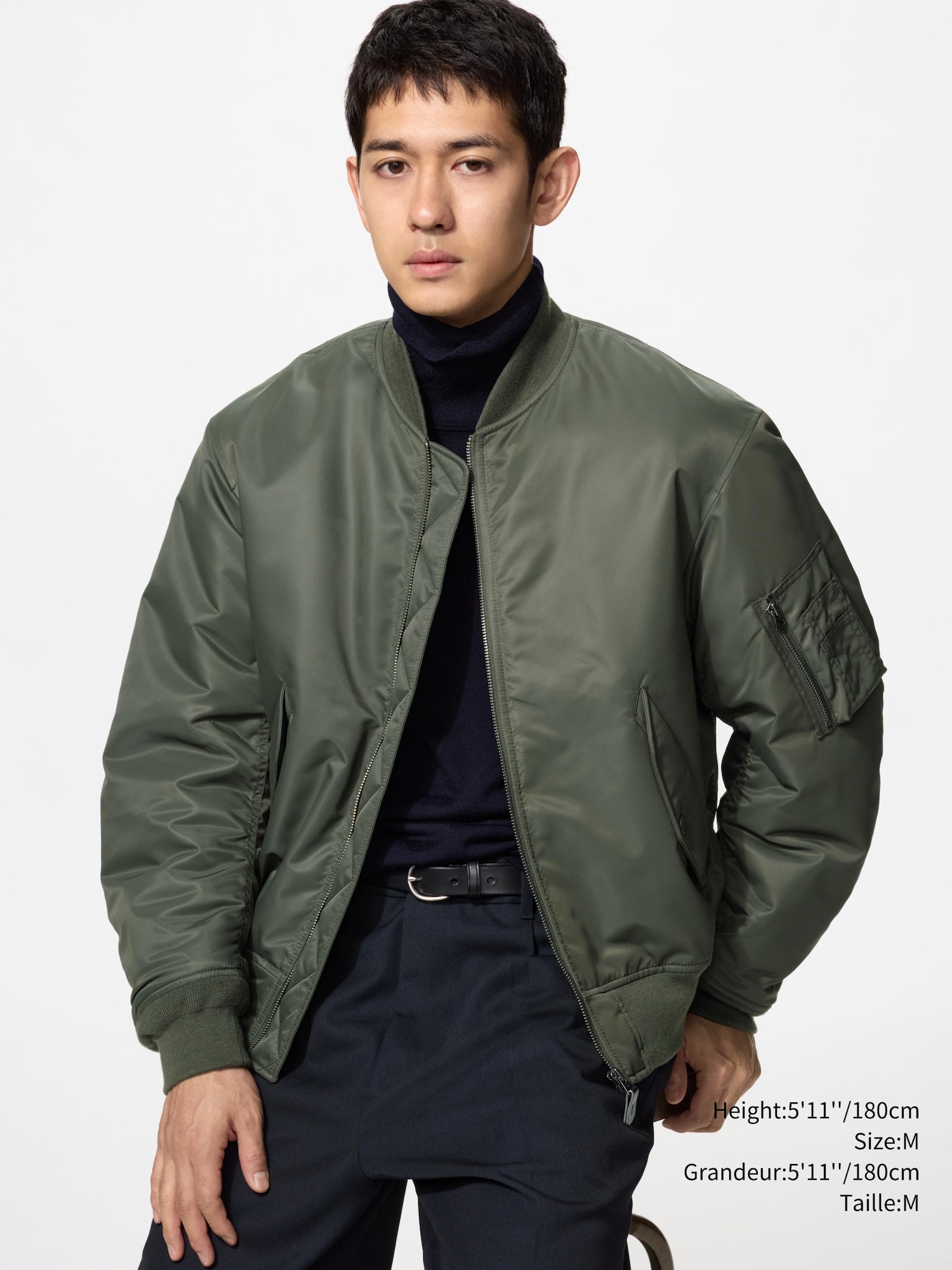 Unisex MA-1 Blouson | UNIQLO CA