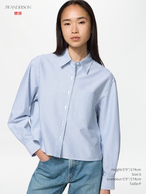 Oxford Boxy Long Sleeve Shirt