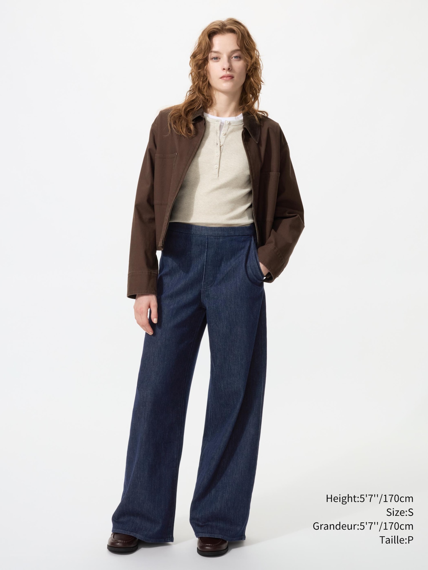 EZY Denim Relaxed Pants
