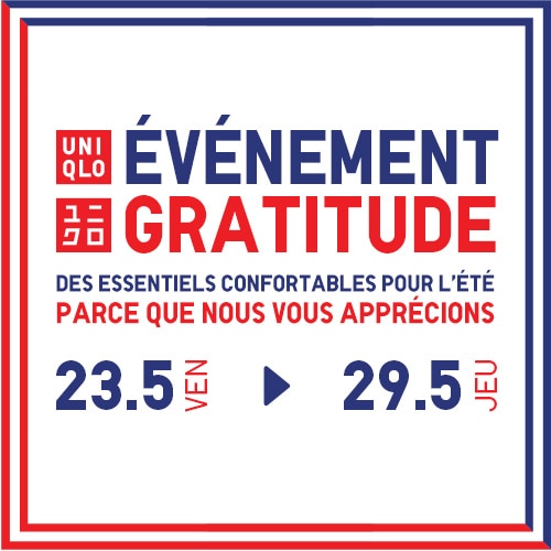 UNIQLO KANSHASAI 5/23.FRI - 6/2.MON