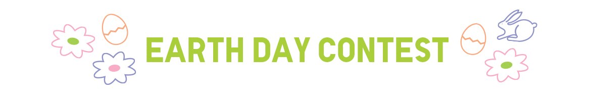 Earth Day Contest Banner