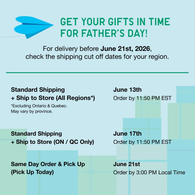 Shipping Cutoff Dates