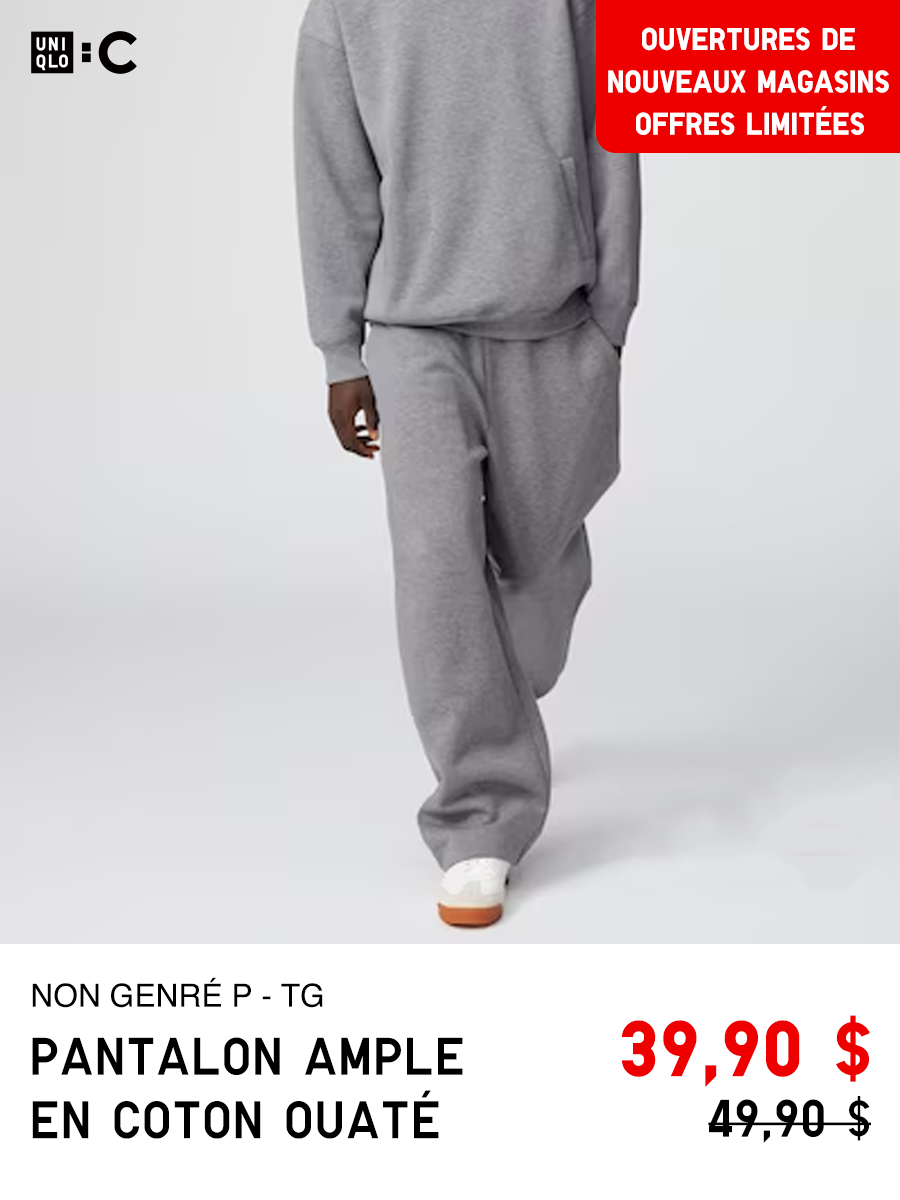 Wide Sweat Pants