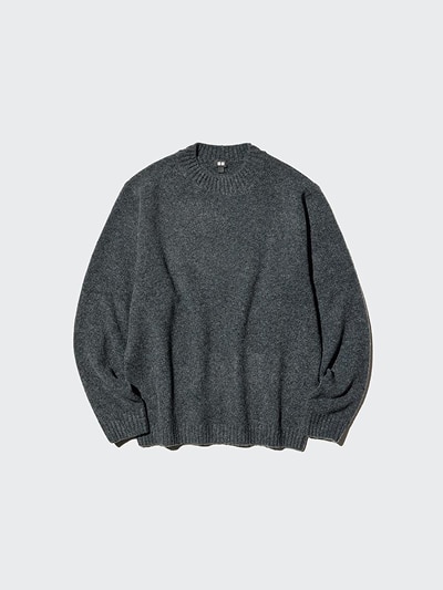Souffle Yarn Crew Neck Sweater