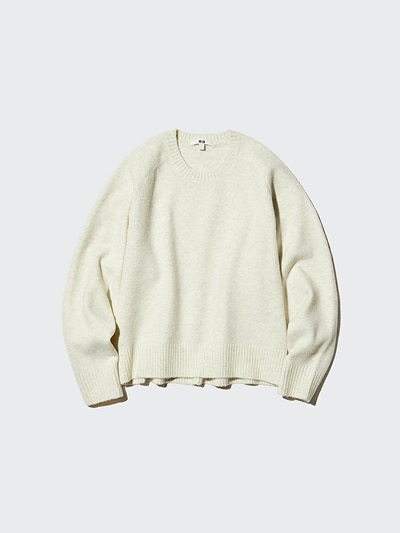 Souffle Yarn Crew Neck Sweater