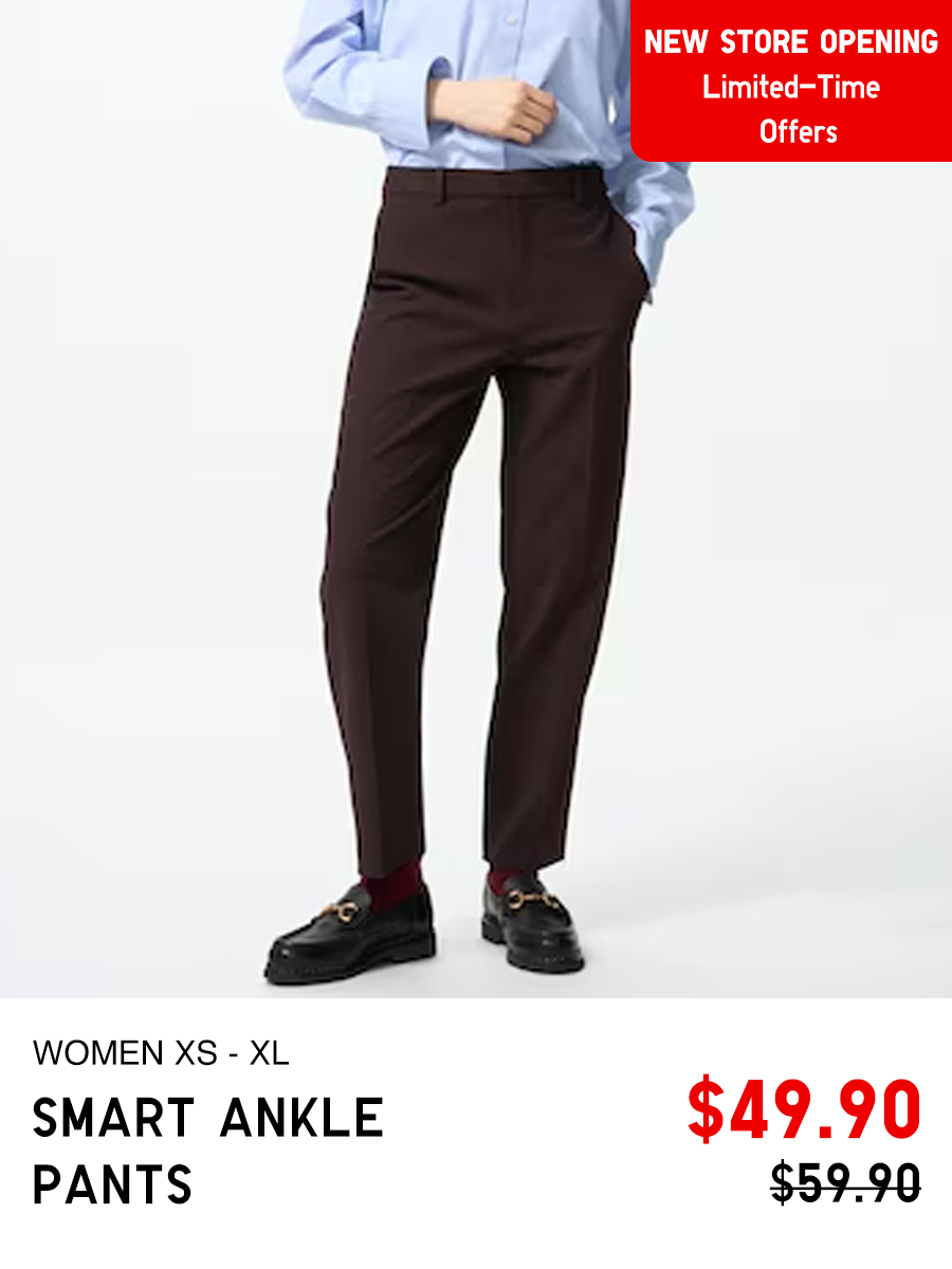 Smart Ankle Pants Women