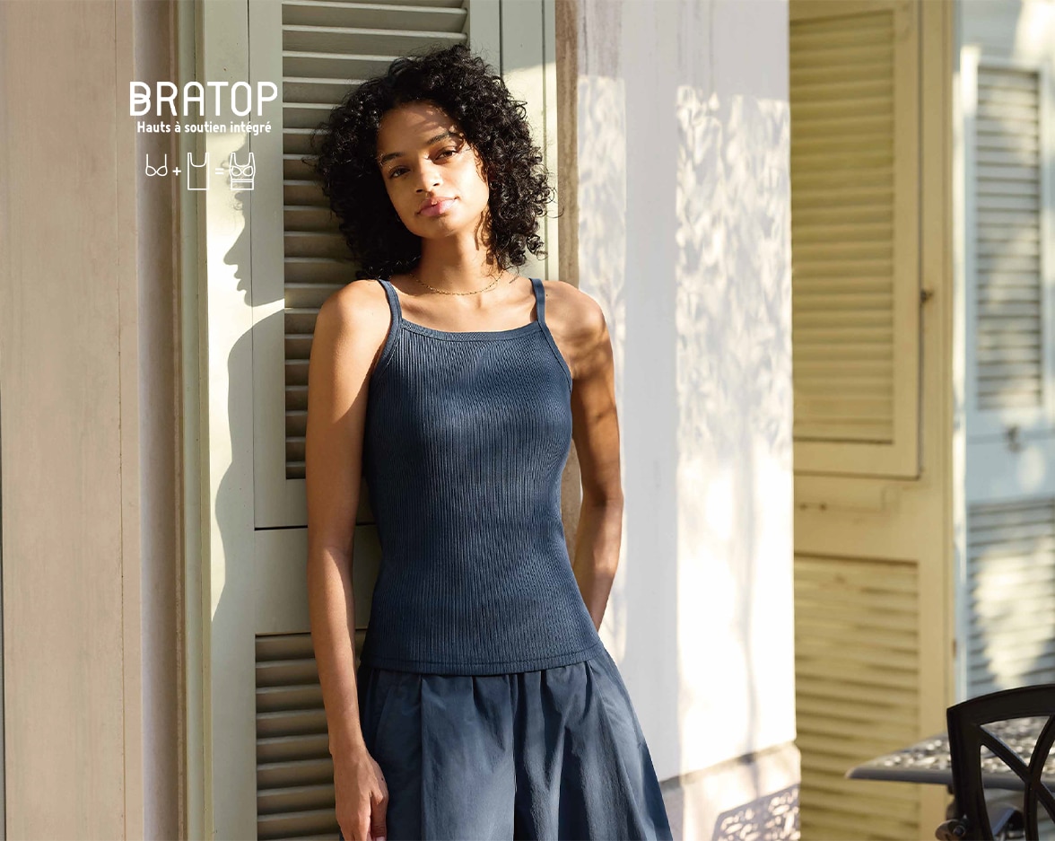 Camisole à soutien intégré