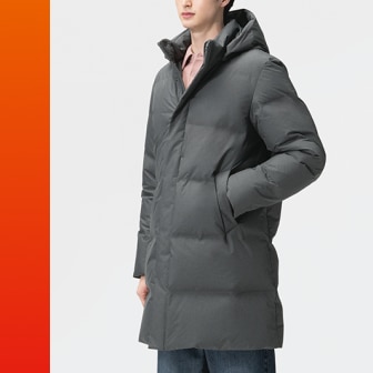 Manteau en duvet sans coutures