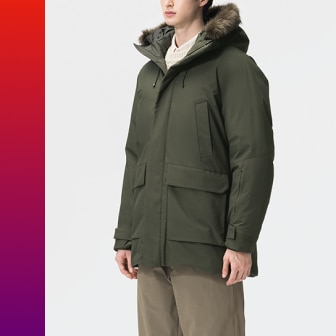 Manteau en duvet ultrachaud
