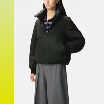 Reversible Down Stand Collar Jacket