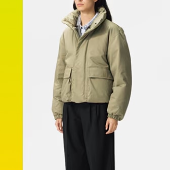 Hybrid Down Short Jacket