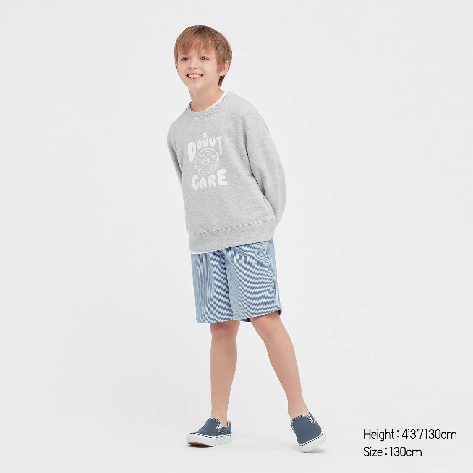 SHORT EASY À RAYURES ENFANT