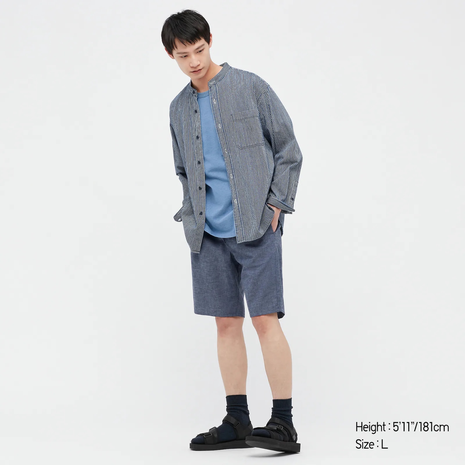 LIGHT COTTON EASY SHORTS