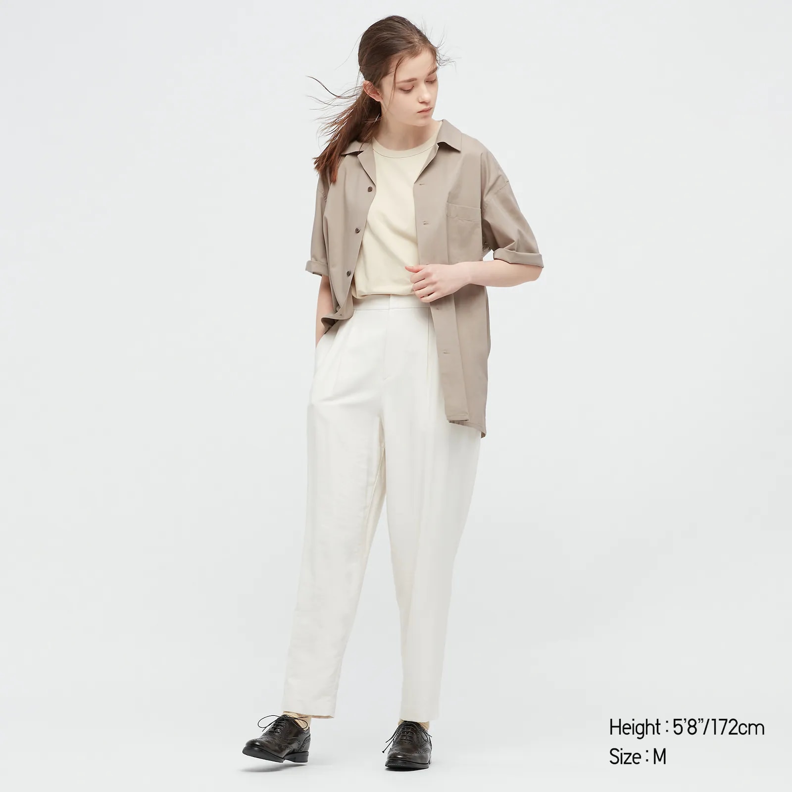 Chemise col ouvert à manches courtes