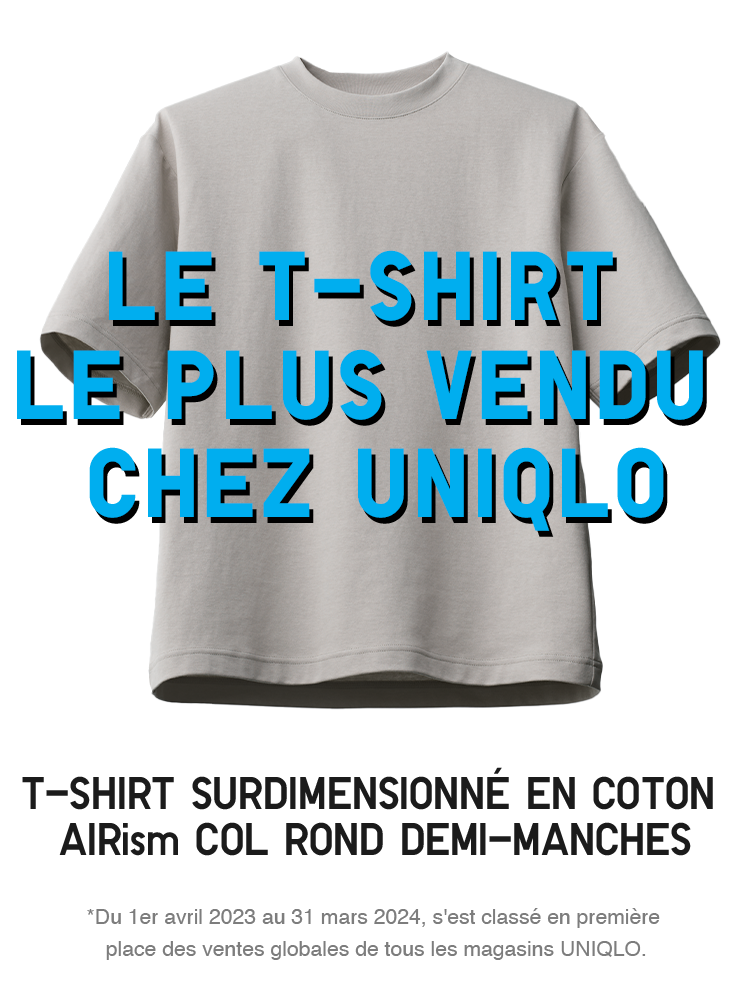 AIRism Cotton Oversized T-shirt