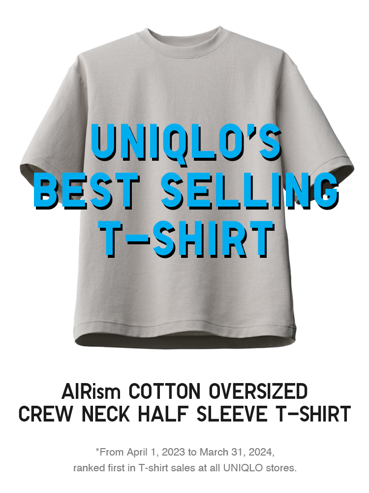 AIRism Cotton Oversized T-shirt