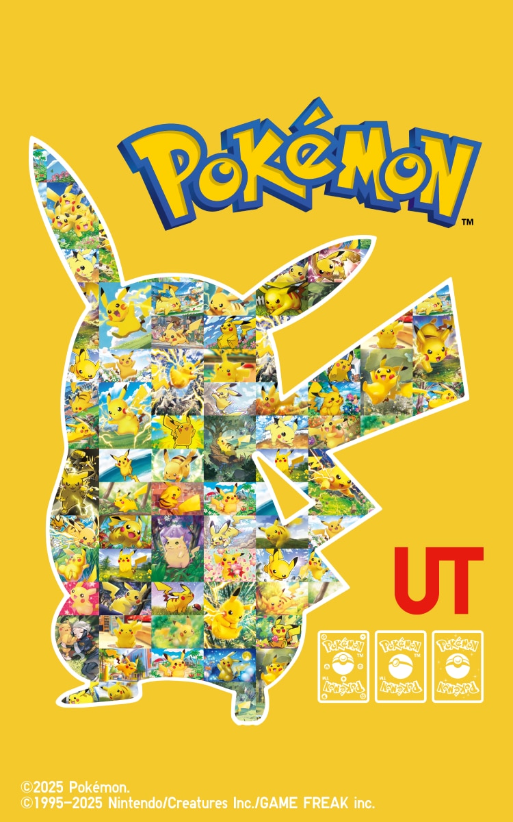 This is UT’s first-ever collaboration with the globally beloved Pokémon Trading Card Game and Pokémon Trading Card Game Pocket app.