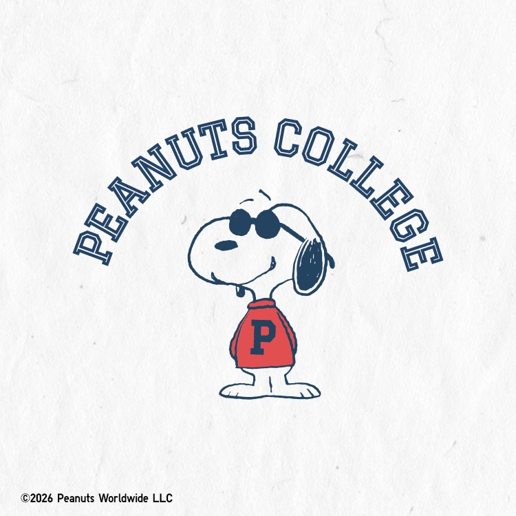 Lineup UT PEANUTS COLLEGE