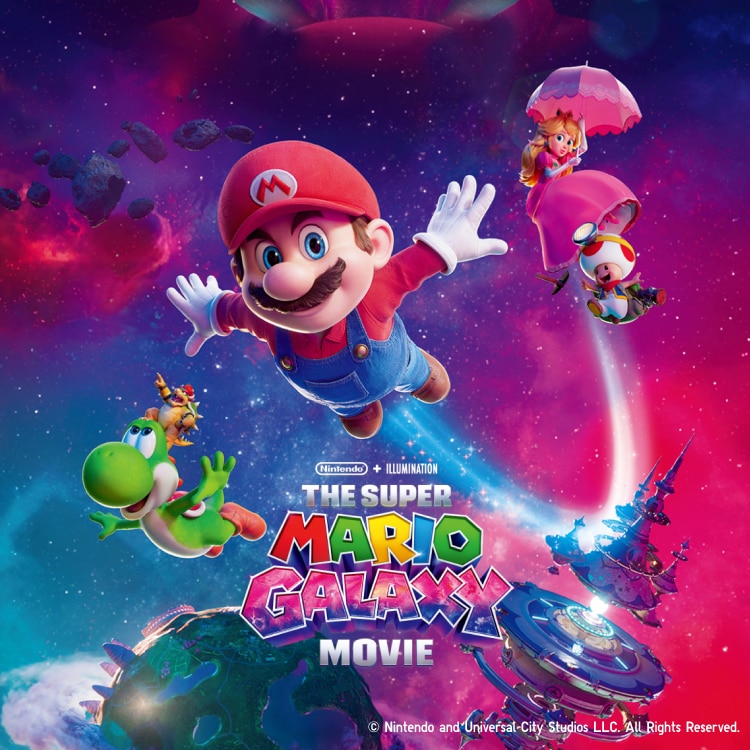 Lineup The Super Mario Galaxy Movie