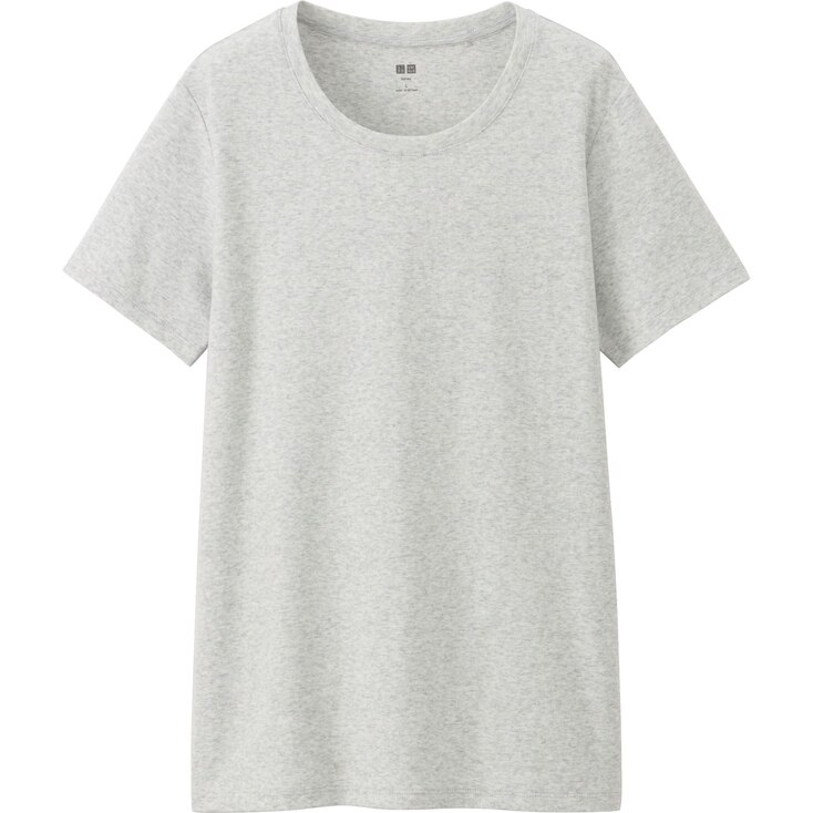 UNIQLO WOMEN Supima Cotton Crew Neck | StyleHint