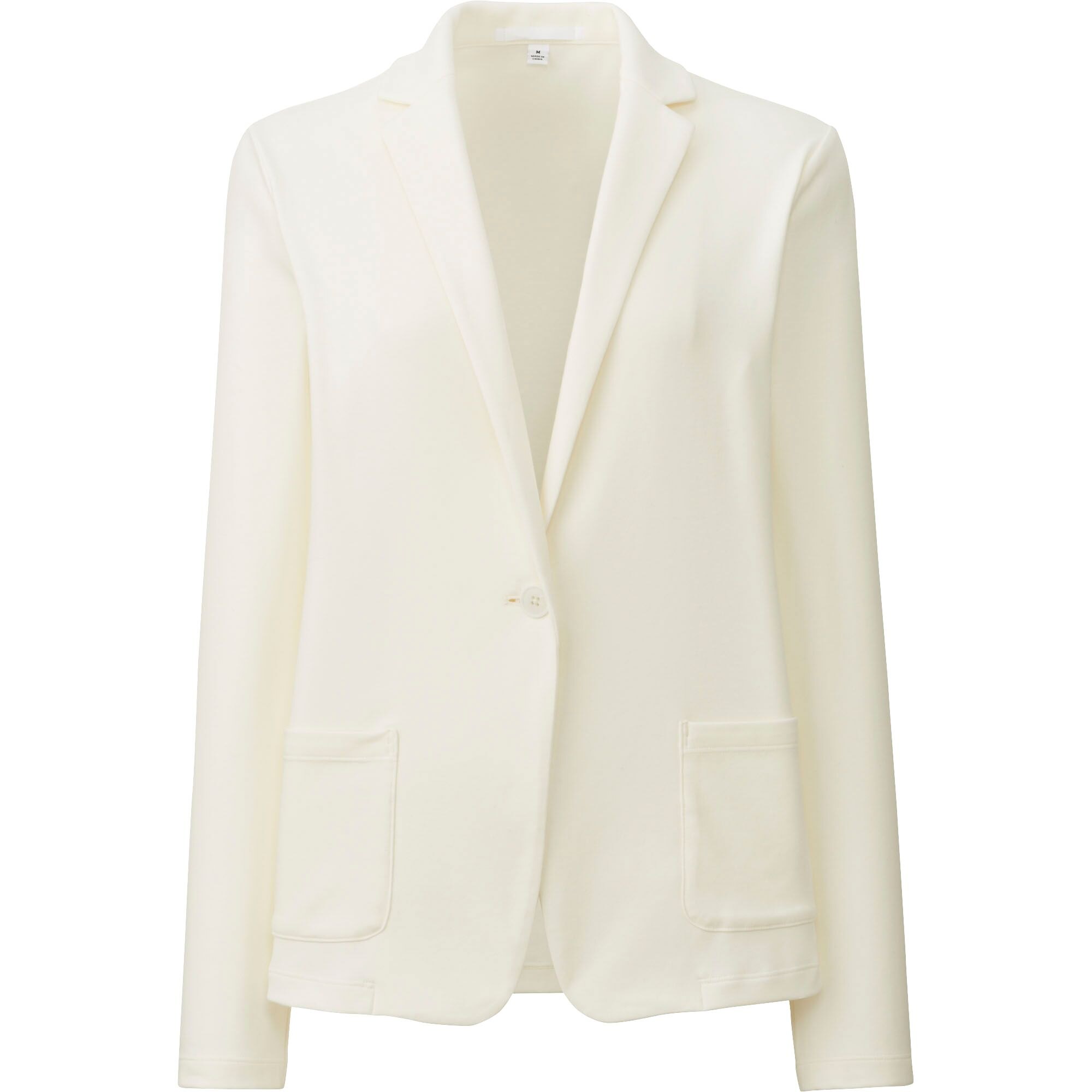 Uniqlo white store blazer