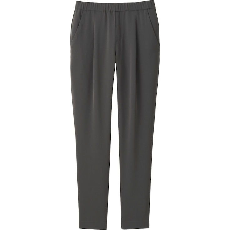 UNIQLO WOMEN Drapy Relaxed Trousers | StyleHint