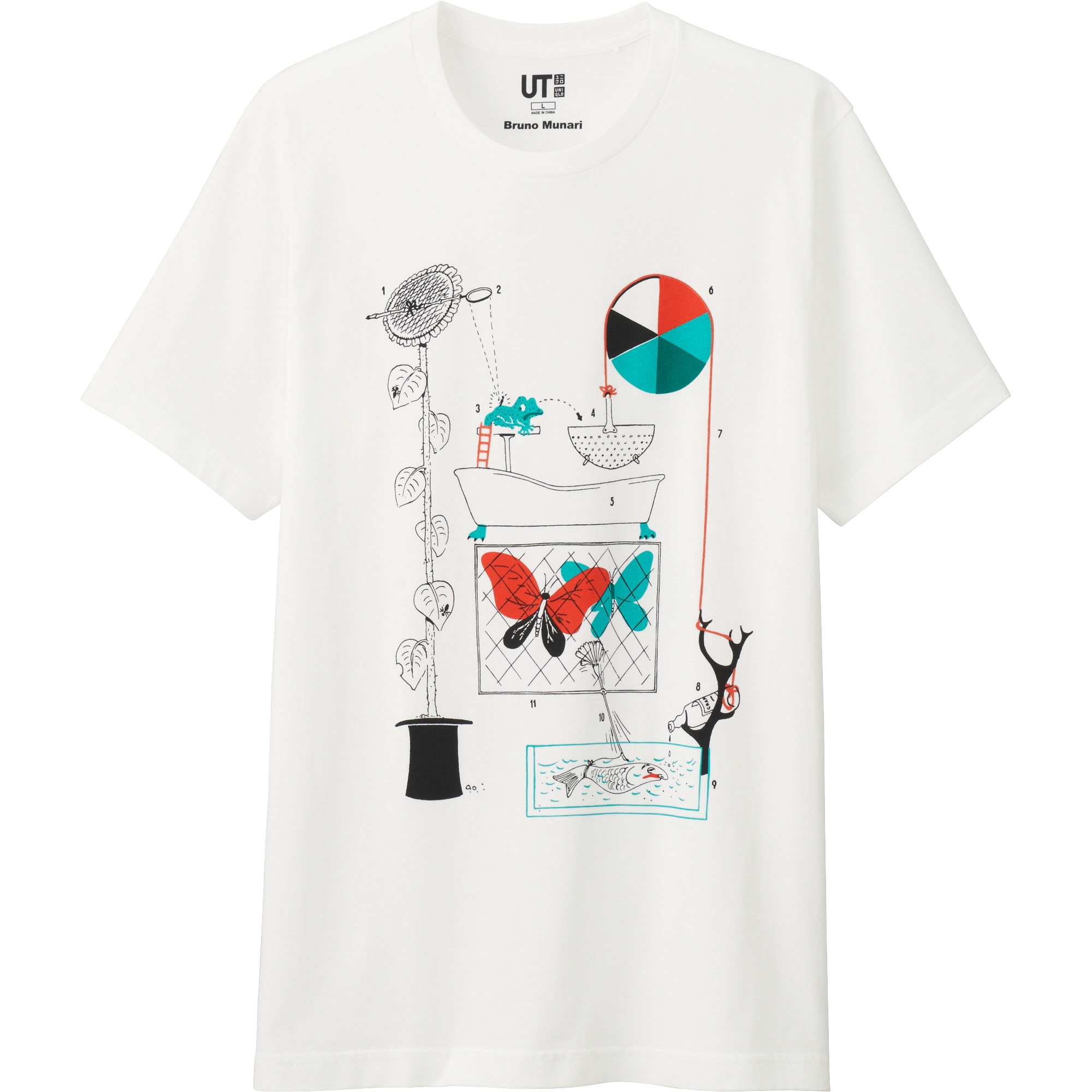 MEN Bruno Munari Short Sleeve Graphic T-Shirt