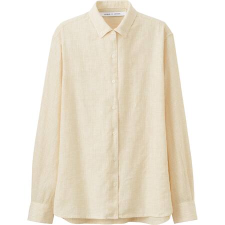 Sites-GB-Site  Linen blend shirt, Uniqlo, Linen women