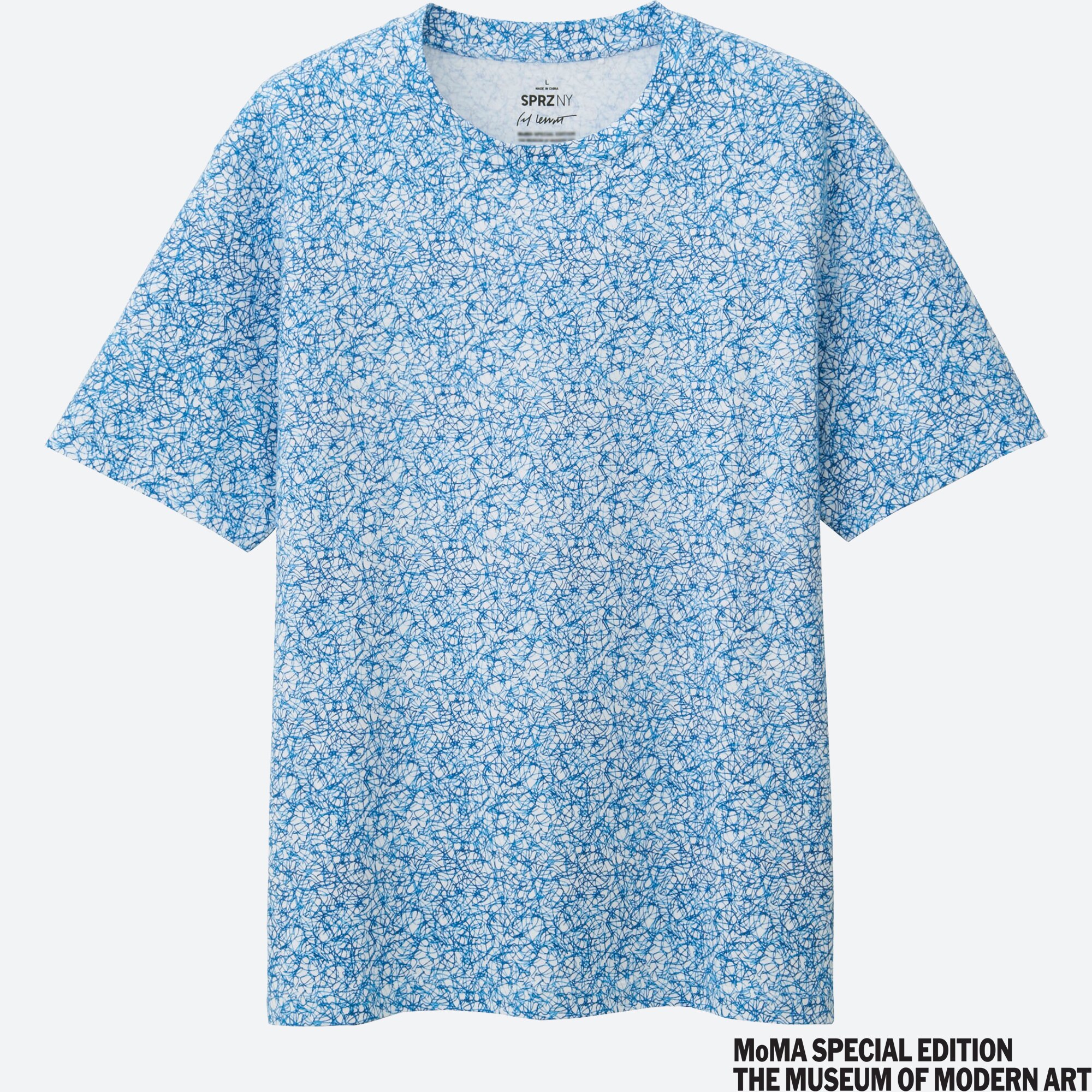 MEN SPRZ NY Graphic T-Shirt (Sol LeWitt 