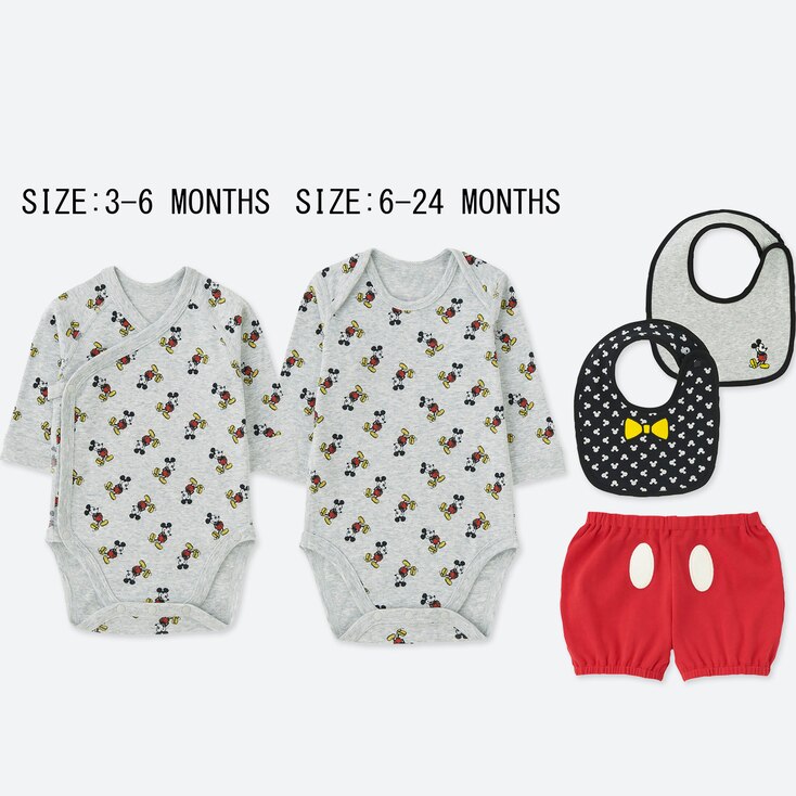 Uniqlo Ensemble Cadeau Disney Collection Bebe Pack De 4 Stylehint