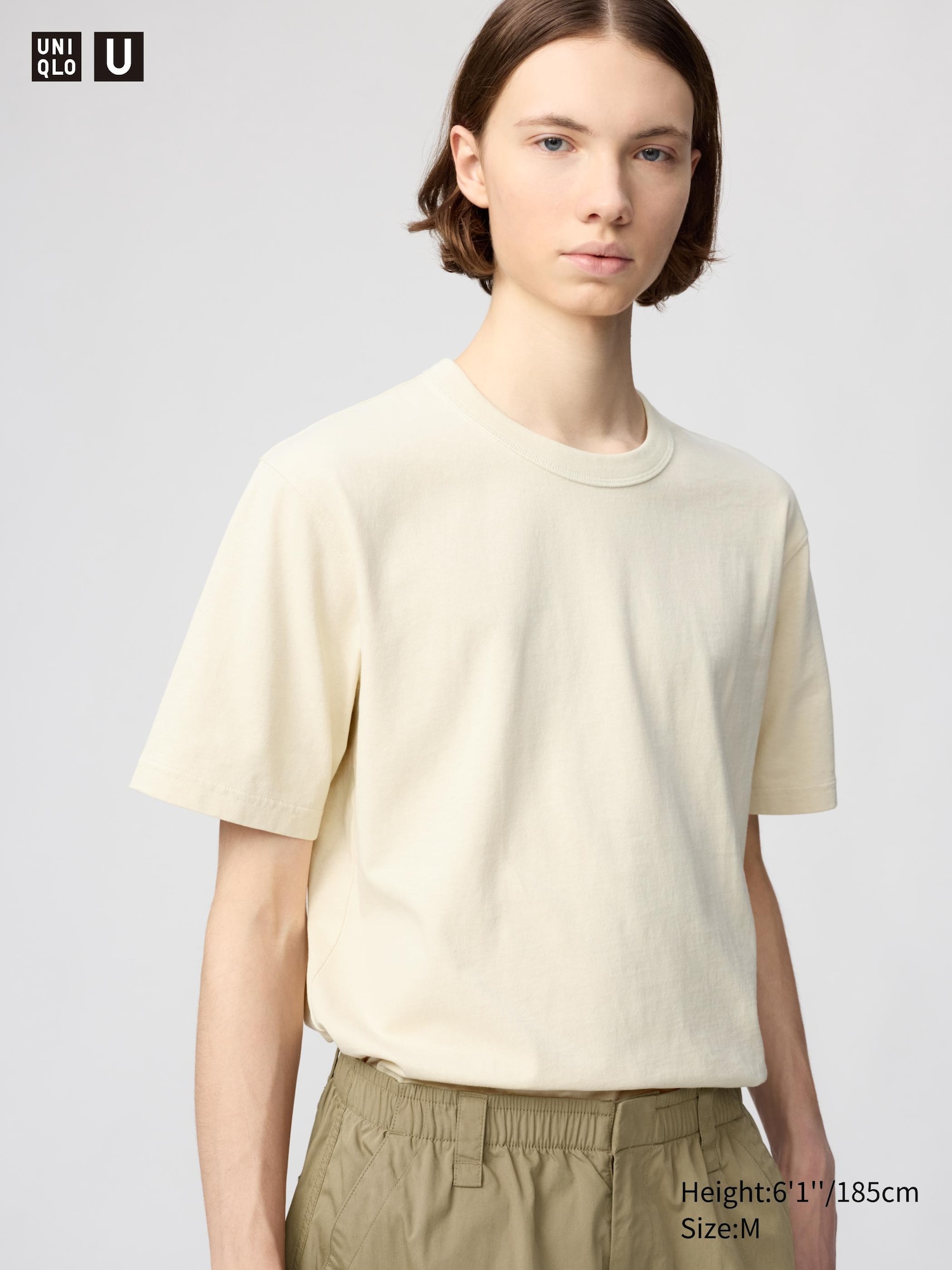 Uniqlo Slim Fit White T-Shirt