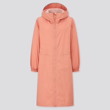 Women Light Blocktech Hooded Coat