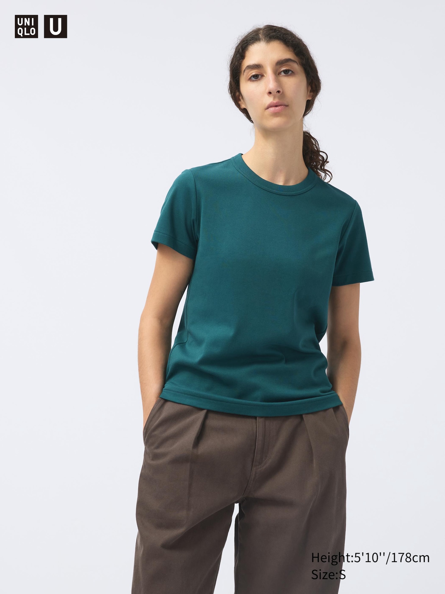 Women s Crew Neck T Shirt UNIQLO UK