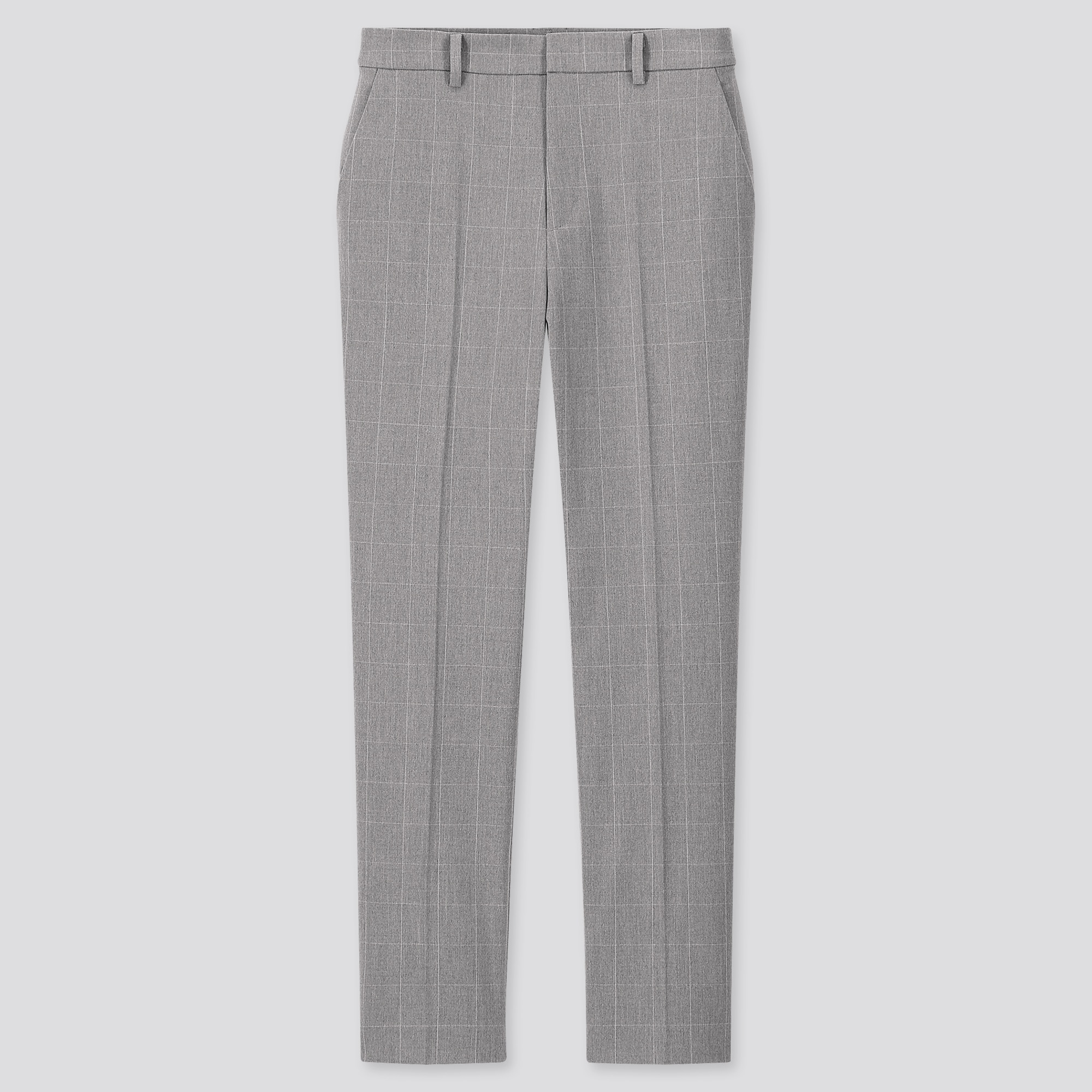 uniqlo grey trousers