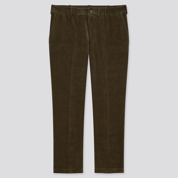 Uniqlo Pantalon Smart Velours Cotele Longueur 7 8eme Homme Stylehint