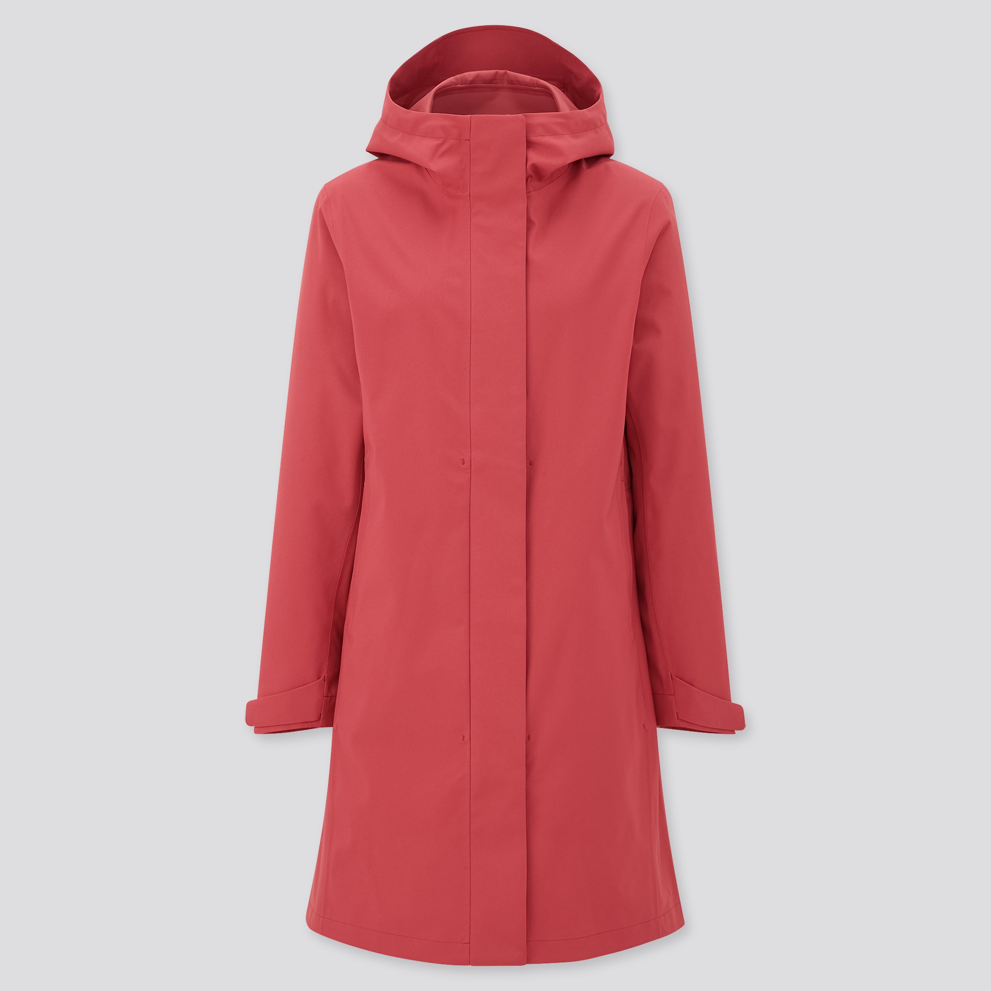 blocktech hooded coat