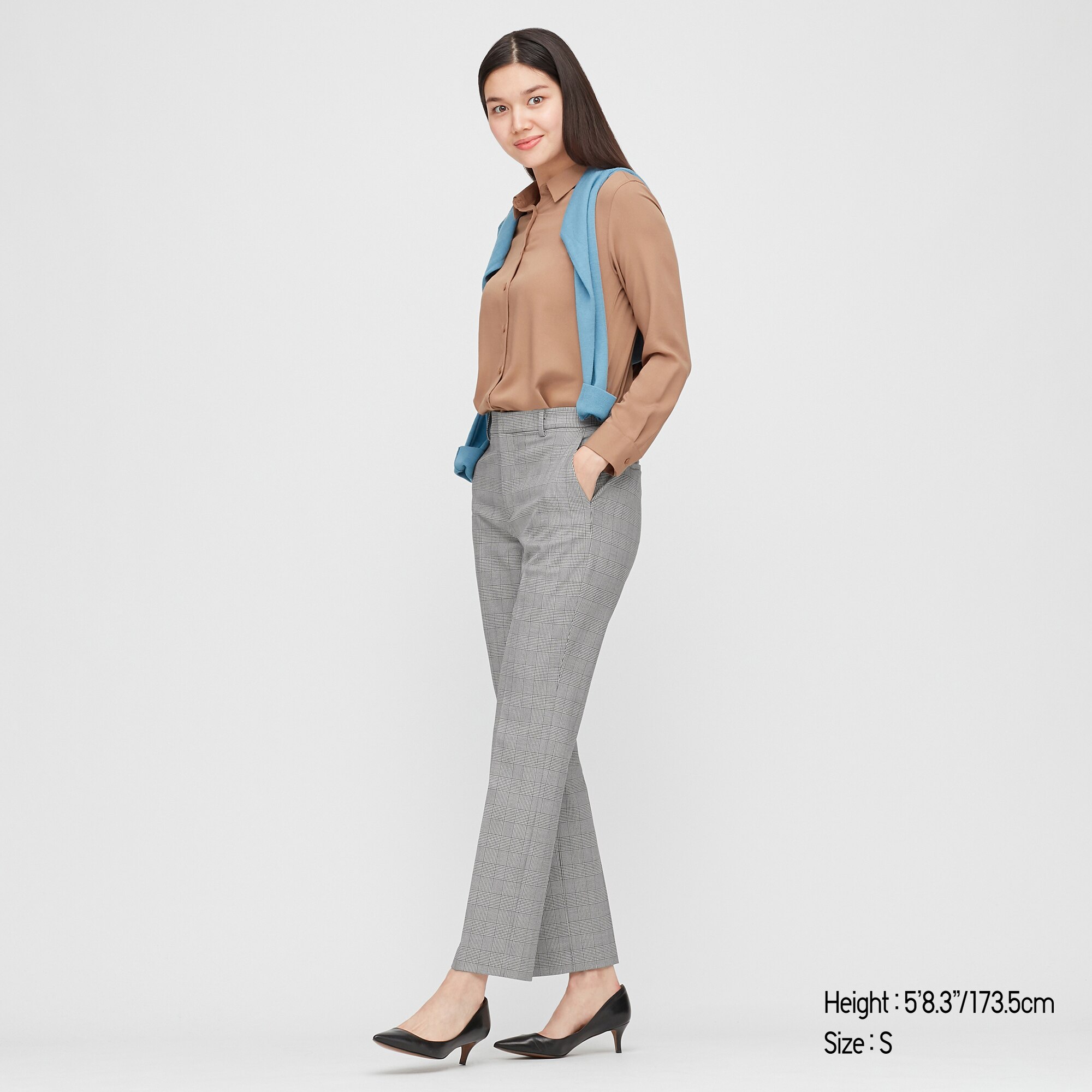 high waisted smart trousers