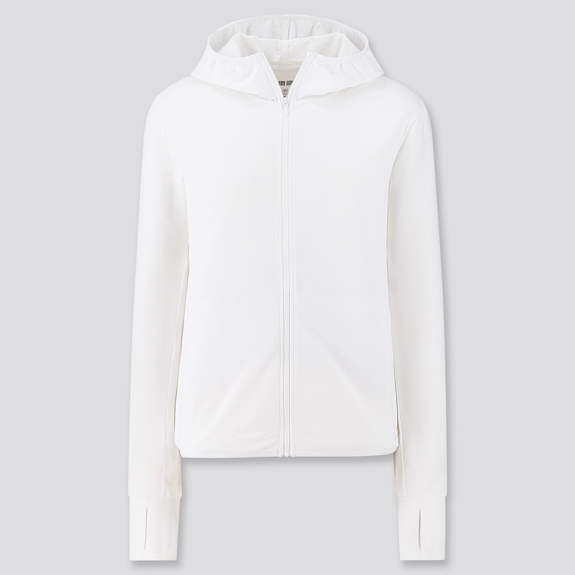 Women AIRism UV Protection Mesh Zipped Hoodie UNIQLO UK