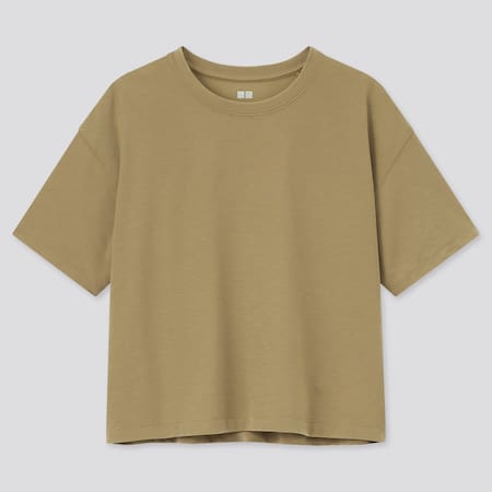 Damen Cropped DRY-EX T-Shirt