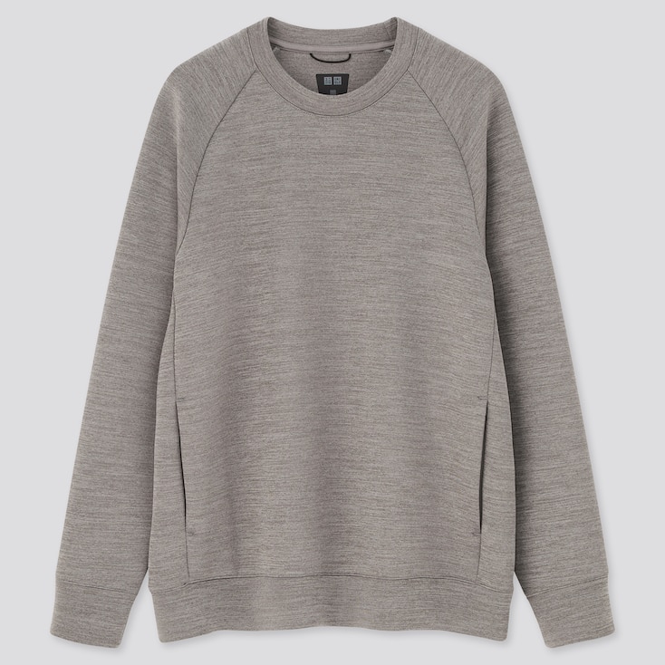 UNIQLO MEN Dry Stretch Long Sleeve Sweatshirt