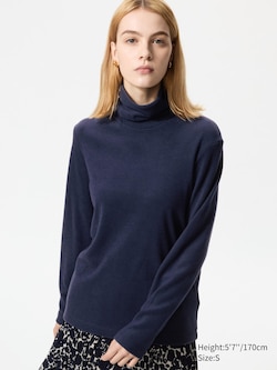 HEATTECH Fleece Turtleneck T-Shirt (Long Sleeve)