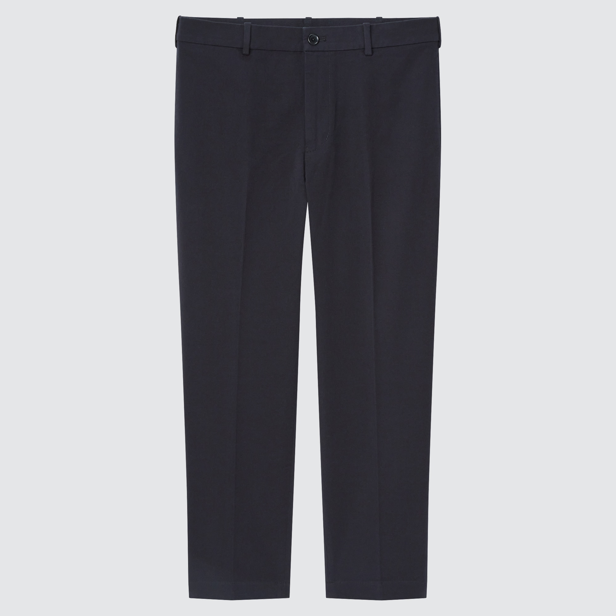 Pantalón Smart Confort Algodón Tobillero Hombre | UNIQLO ES